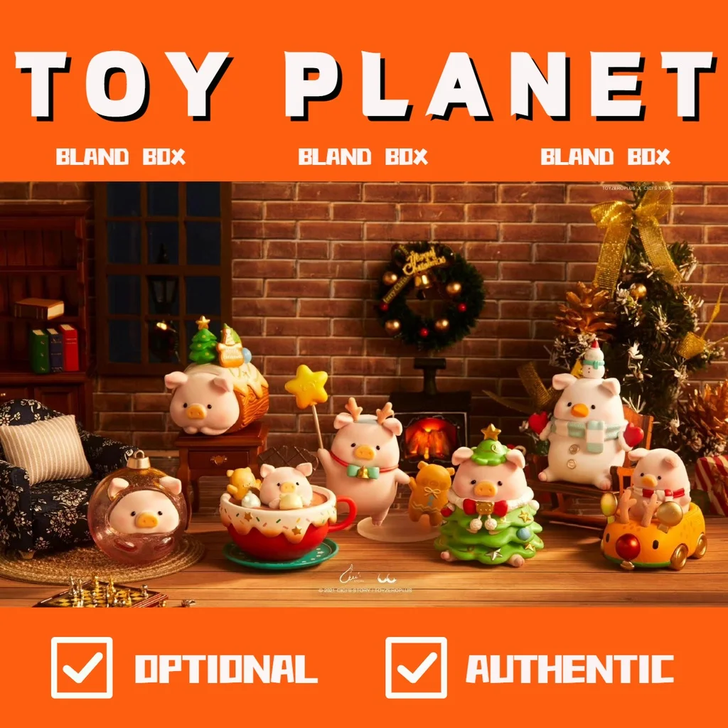 

[TOY PLANET] LULU Christmas Town Series Blind Box 52TOYS Cute Toy