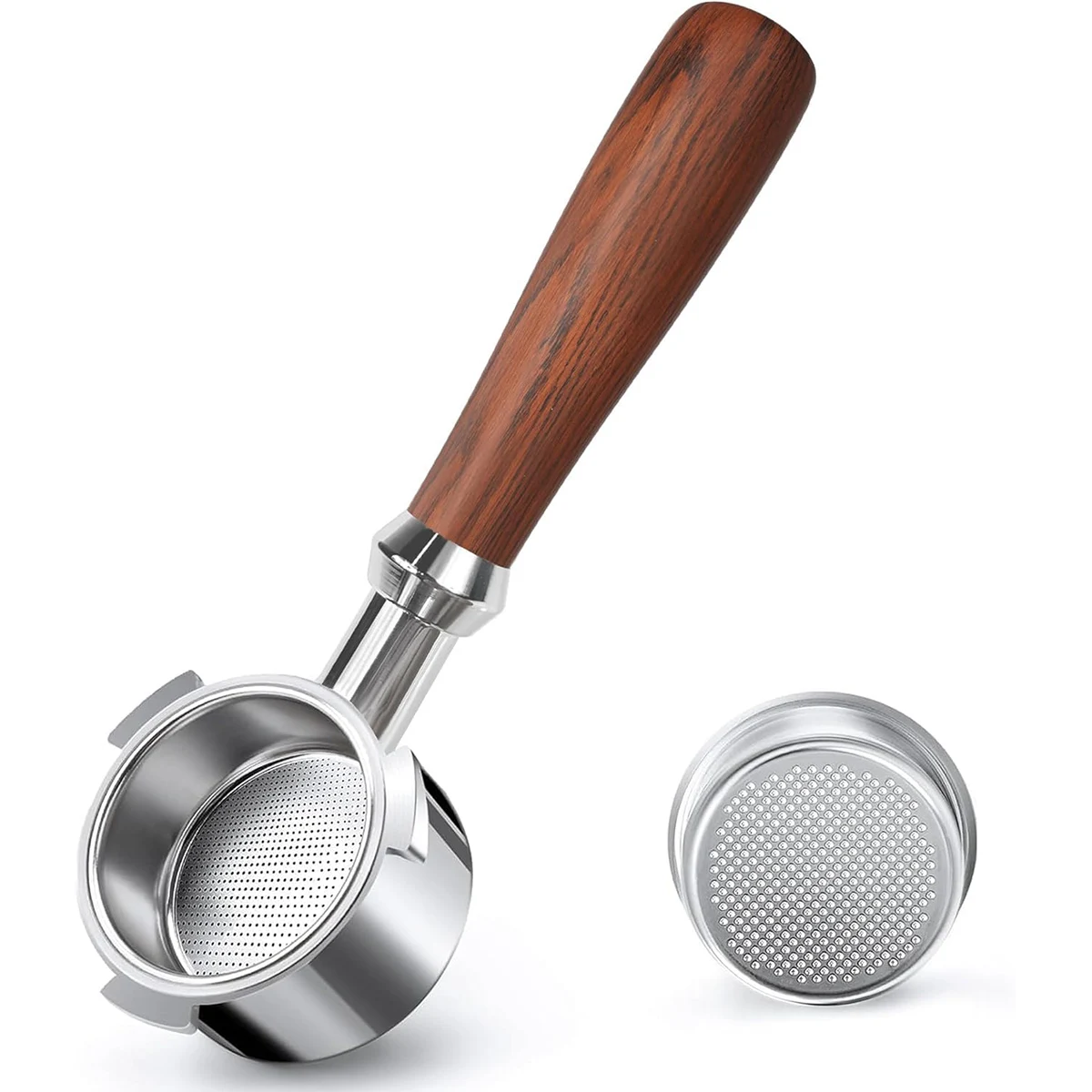 51 мм 304 нержавеющая сталь ручка без дна аксессуары для кофемашины Съемная