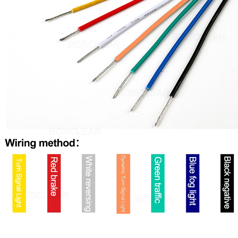 Светодиодный задний фонарь для грузовика 2 шт. 12/24 в