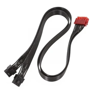 Male Graphics Card Video Card Cable 12Pin to GPU 2x 8Pin Adapter Splitter for Enermax modular Power Supply Dropship