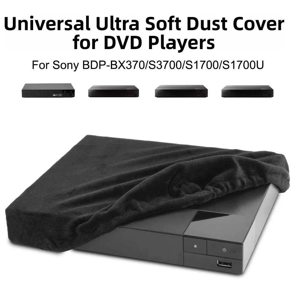 Фото Аксессуары для защиты от пыли и грязи для DVD-плееров Sony, долговечный, удобный пылезащитный чехол, ультрамягкие тканевые детали с коротким ворсом №1