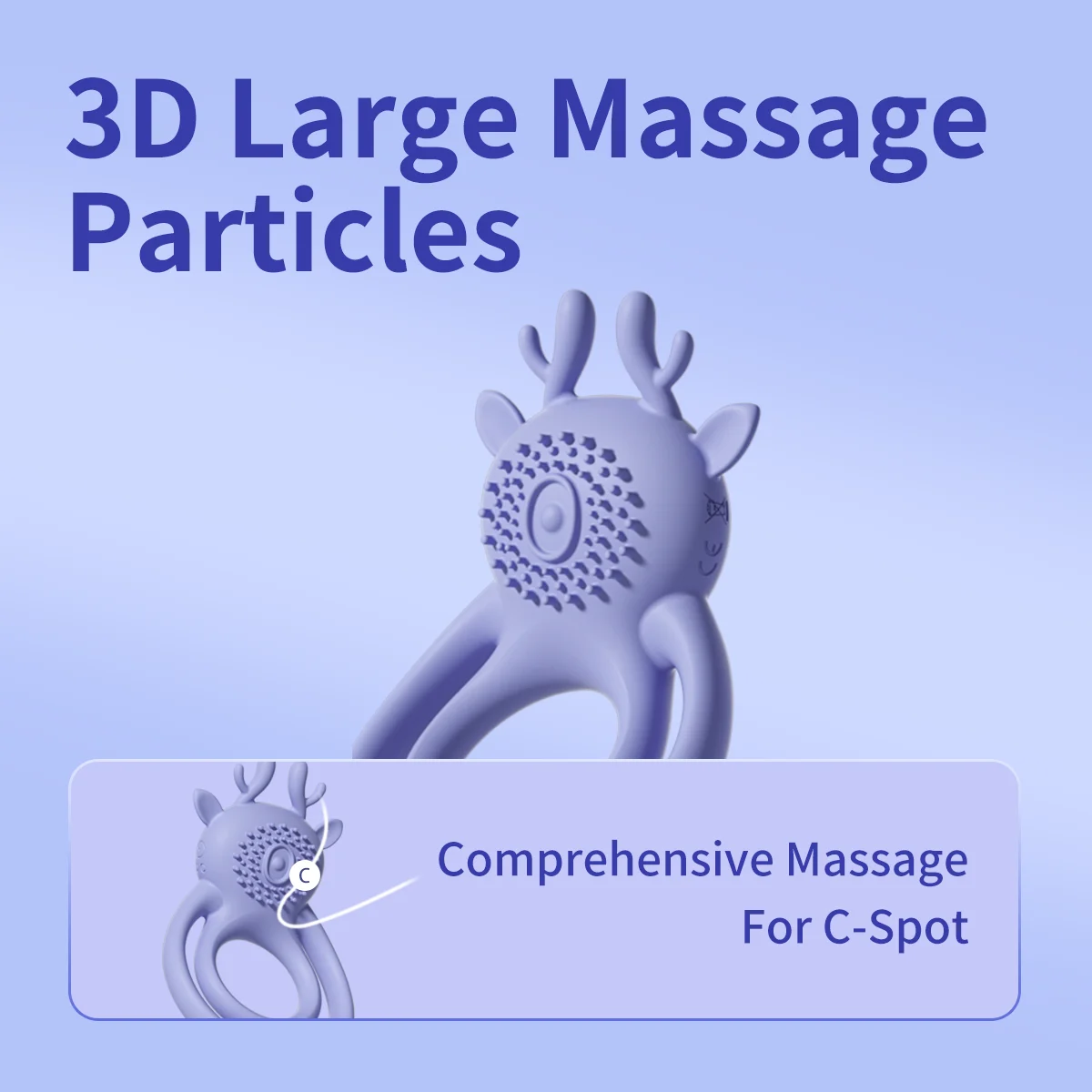 Вибрационное кольцо Jissbon для мужчин