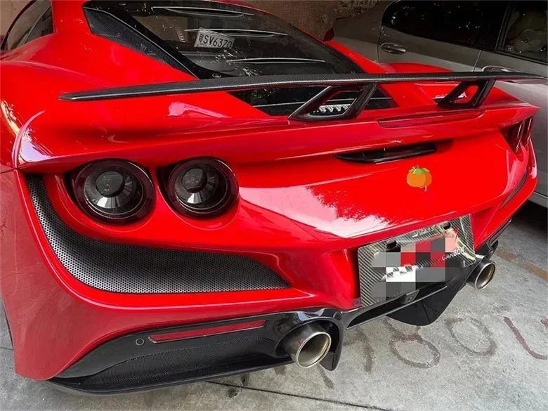 Задний спойлер из углеродного волокна для Ferrari F8 GT N Style 2019 2020 2021 2022 2023