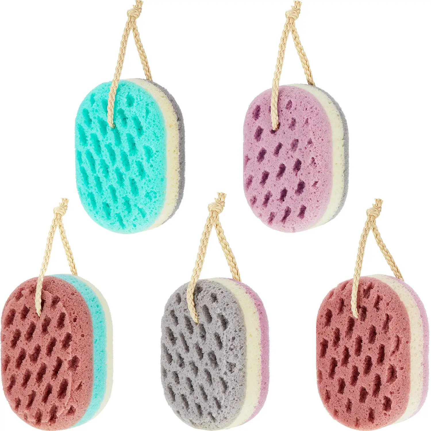 

Bath Ball Shower Rub For Whole Body Exfoliation Massage Brush Scrubber Body Brush Bathroom Accessories High Quality