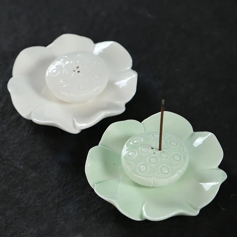Керамическая печь для ароматерапии celadon аксессуары украшения дома древний Лотос
