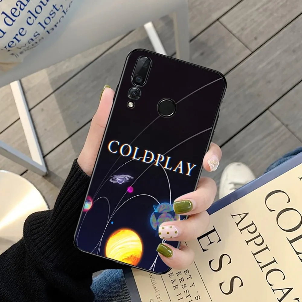 Band C-Coldplay Moon Music Phone Case For Huawei Y9 6 7 5 Prime Enjoy 7s 8 Plus 7a 9e 9plus 8E Lite Psmart Shell