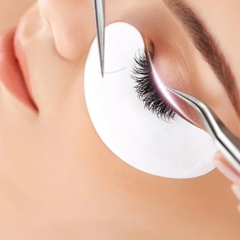 

50 Pairs Of Eyelash Extension Eye Stickers Hydrogel Patches For Eyelashes Eyelash Extension Adhesive