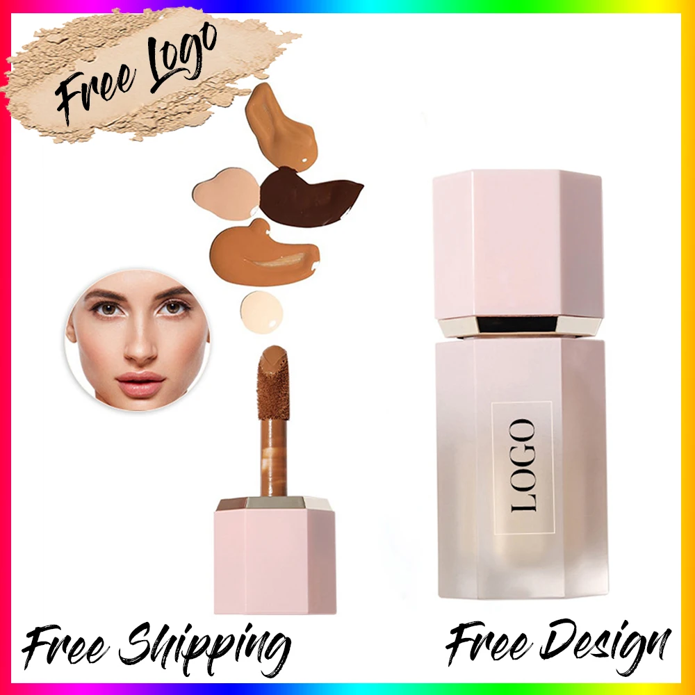 

Vegan Liquid Concealer Private Label Corrector Foundation Face Make Up Cover Custom Logo