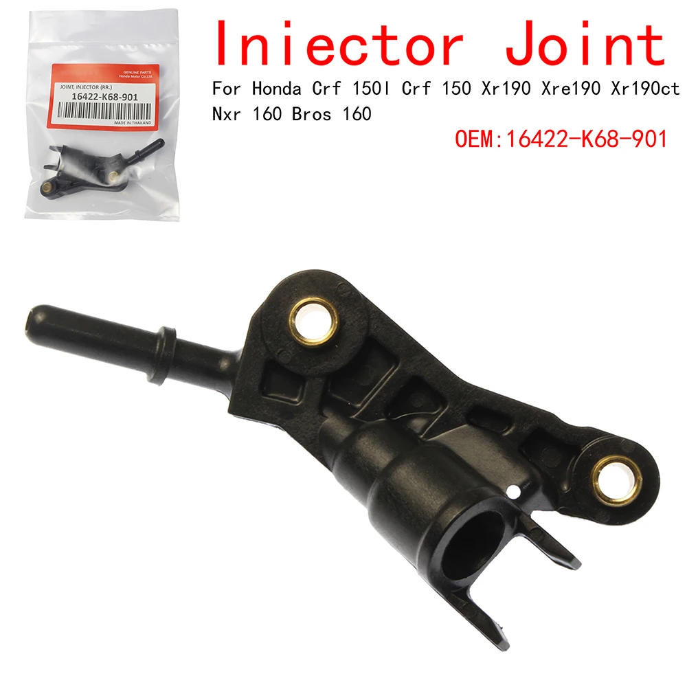 

Fuel Injector Joint Joint Comp Injector For Honda CRF 150L CRF 150 Xr190 Xre190 XR190CT Nxr 160 Bros 160 OEM 16422-K68-901