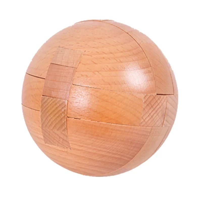 Шар IQ головоломка Kong Ming Lock Lu Ban 3D деревянные блокировочные головоломки для