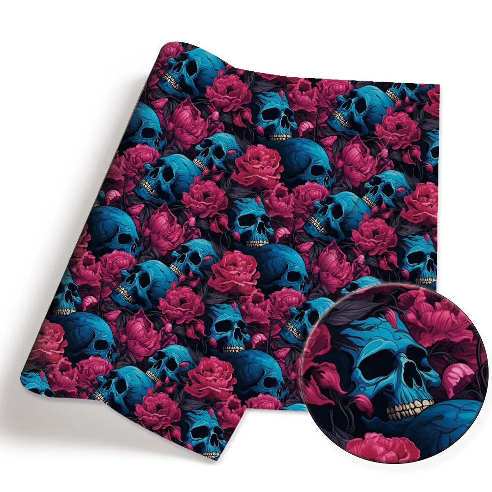 ja na halloween 140x50CM Kreskówka bawełniana tkanina Patchwork Tkanina Kid Home Tekstylia do szycia Sukienka dla lalek Zasłona Poliester