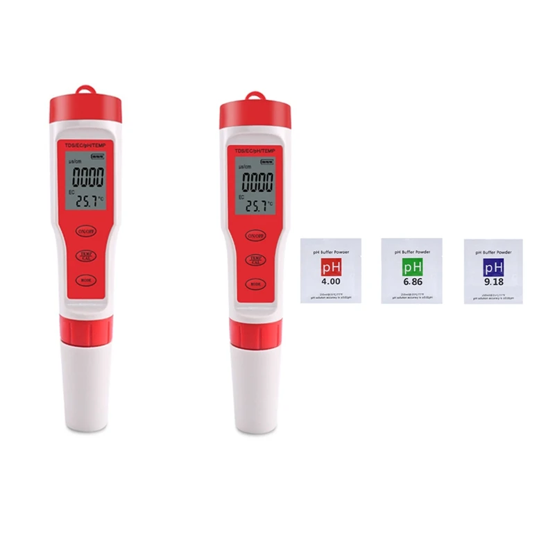 

Retail Digital Water Quality Monitor Tester-PH/TDS/EC/Temp Analyze Monitor Tester For Pool/Drinking Water/Aquariums/Life Water