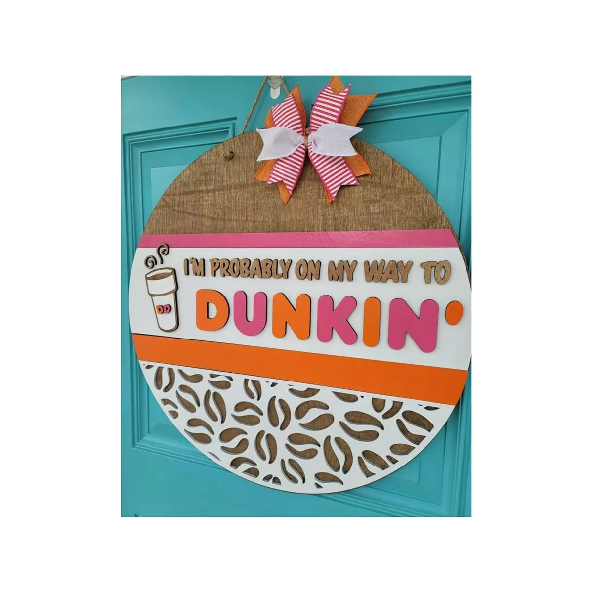 Забавный декоративный дверной знак я вероятно в пути уникальный Знак