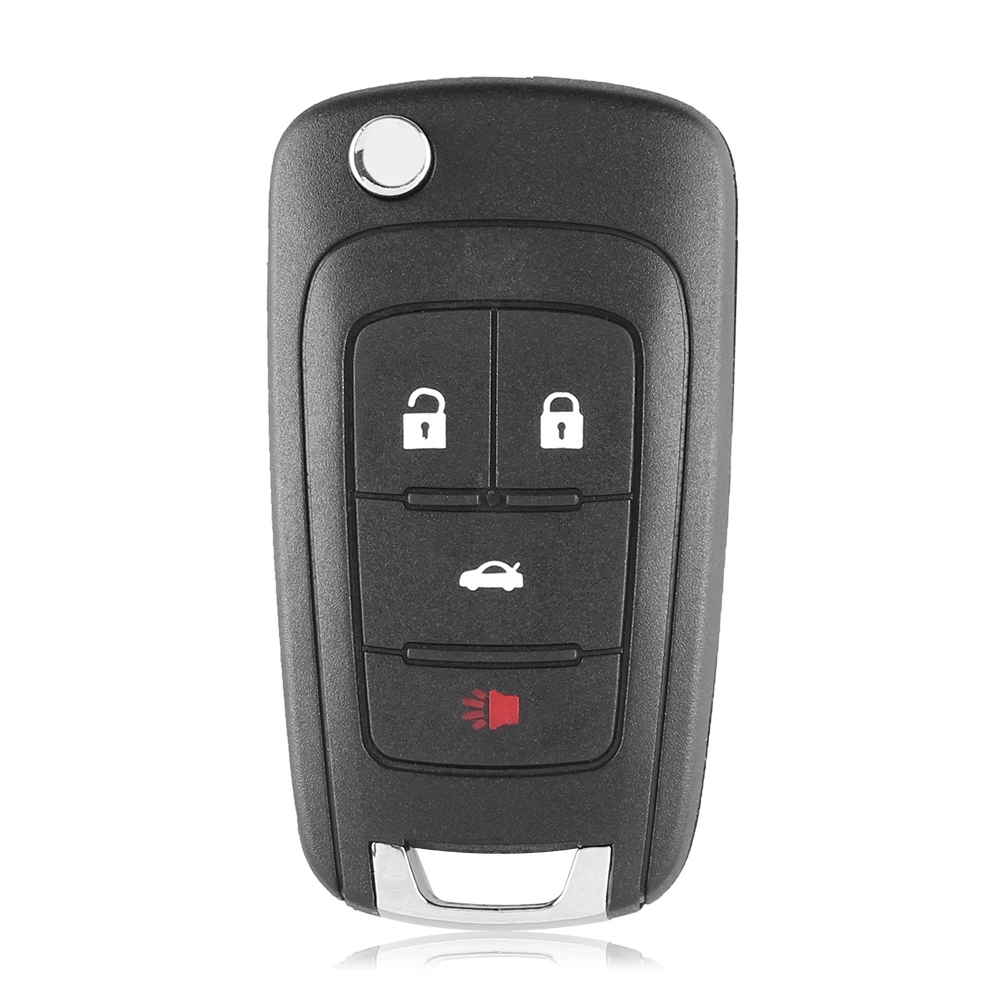 Пульт дистанционного управления KEYYOU для автомобильной сигнализации для Chevrolet Aveo Cruze Orlando Spark Sail 234 кнопки 433 МГц чип Fob ID46 с лезвием HU100 (art.: 3a3584ffb7c) - 3a3584ffb7c