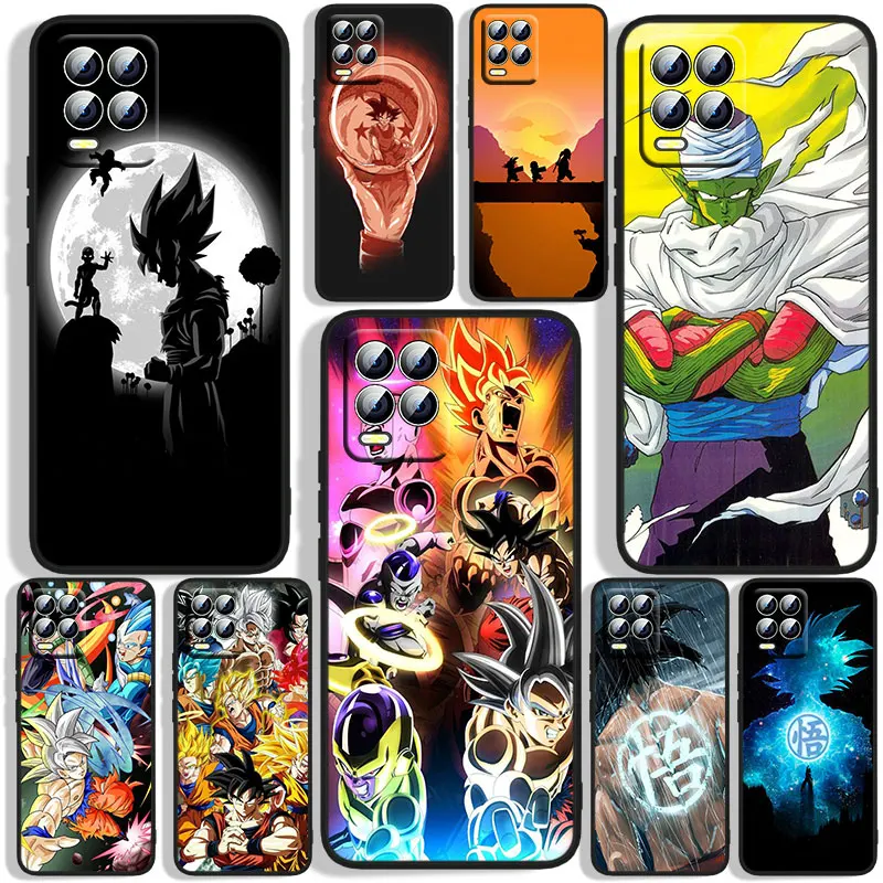 

D-Dragon Balls cool animation Phone Case For OPPO Realme C2 C3 C11 C20 C21 C21Y Q3S Q5i X2 X3 GT Neo2 GT2 GT Neo3 Black Cover