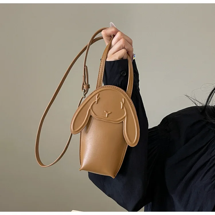 Lawaia миниатюрная сумка для сотового телефона в виде кролика с ремешком 1 шт. сумки