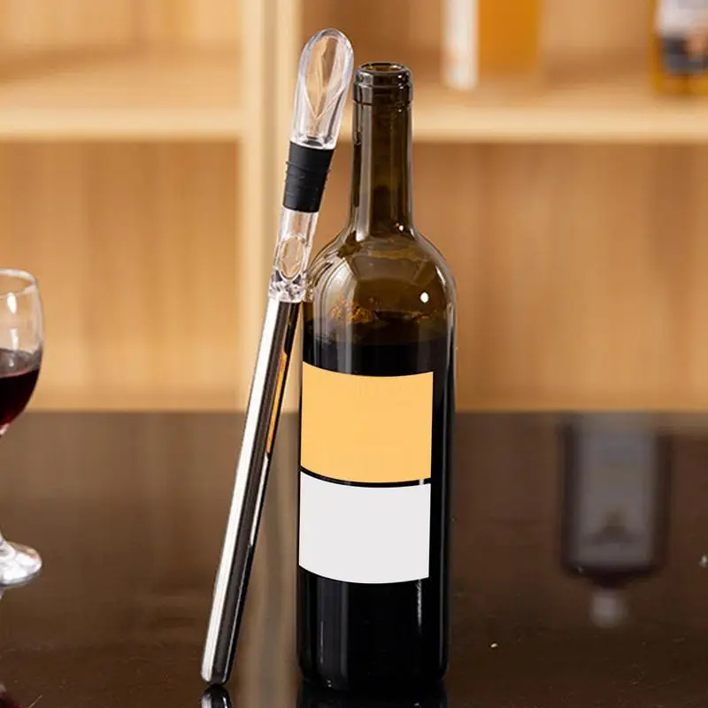 

3 In 1 Rapid Wine Chiller Stainless Steel Wine Cooler Stick Durable Beer Chiller Strip Hyper Chiller For Wine Accessories