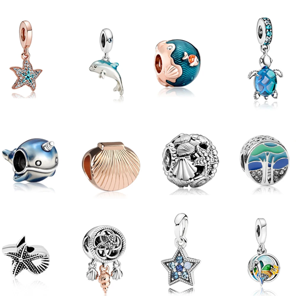 

Jewelry Women Designer Making Perles Fabrication De Bijoux Charms Beaded Fit Original Pandora DIY Beads 100% 925 Sterling Silver
