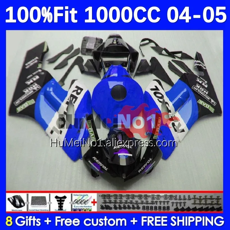 

OEM Injection For HONDA Repsol blue CBR 1000RR 1000CC CBR1000 RR 04-05 49No.44 CBR 1000 CC RR 2004 2005 CBR1000RR 04 05 Fairing