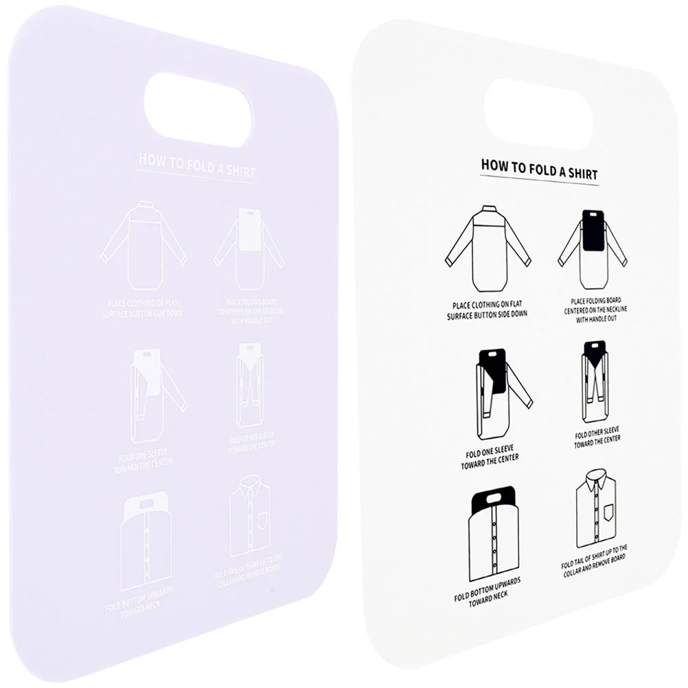 

Board Folding Shirt Folder Clothes Laundry Stacking Tool Organizert Storage Folders Pp Cardboard Pants Wrinkle Anti Garment