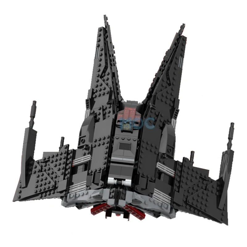 Фото Конструктор Scythe Inquisitor Transport Model MOC, 728 деталей, для сборки, коллекционный, креативный, подарок, игрушка, для демонстрации, космическая тематика №3