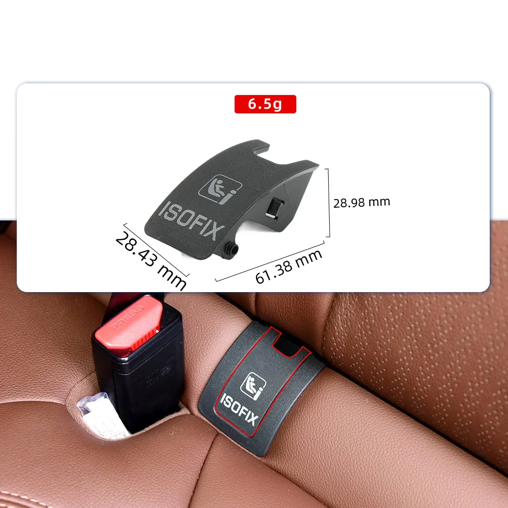 Задняя защитная пряжка сиденья ISOFIX, чехол для детского удерживающего устройства T4N2871PVJ для Range Rover Velar L560 P250 P400, Jaguar F‑PACE X761 P250 (art.: 3920dcd9de3ac) - 3920dcd9de3ac