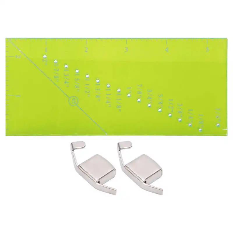 

Регулируемая линейка для измерения сопротивления, перфорированная линейка для стёгания, Магнитный Измеритель для рукоделия