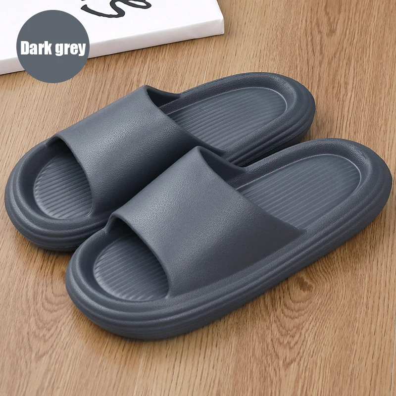 Thick Platform Bathroom Home Slippers Women Fashion Soft Sole EVA Indoor Slides Woman Sandals 2022 Summer Non-slip Flip Flops