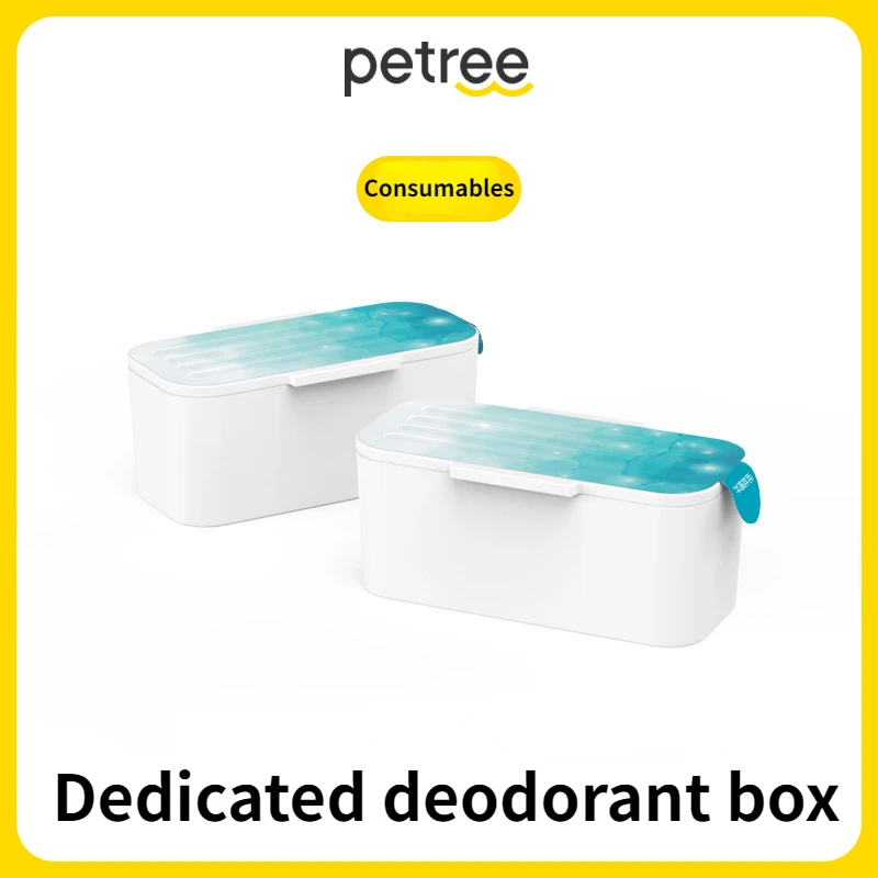 

Petree Automatic Cat Litter Box Deodorization Sterilization Deodorization Box Natural Non-toxic Plant Essential Oil Deodorizer