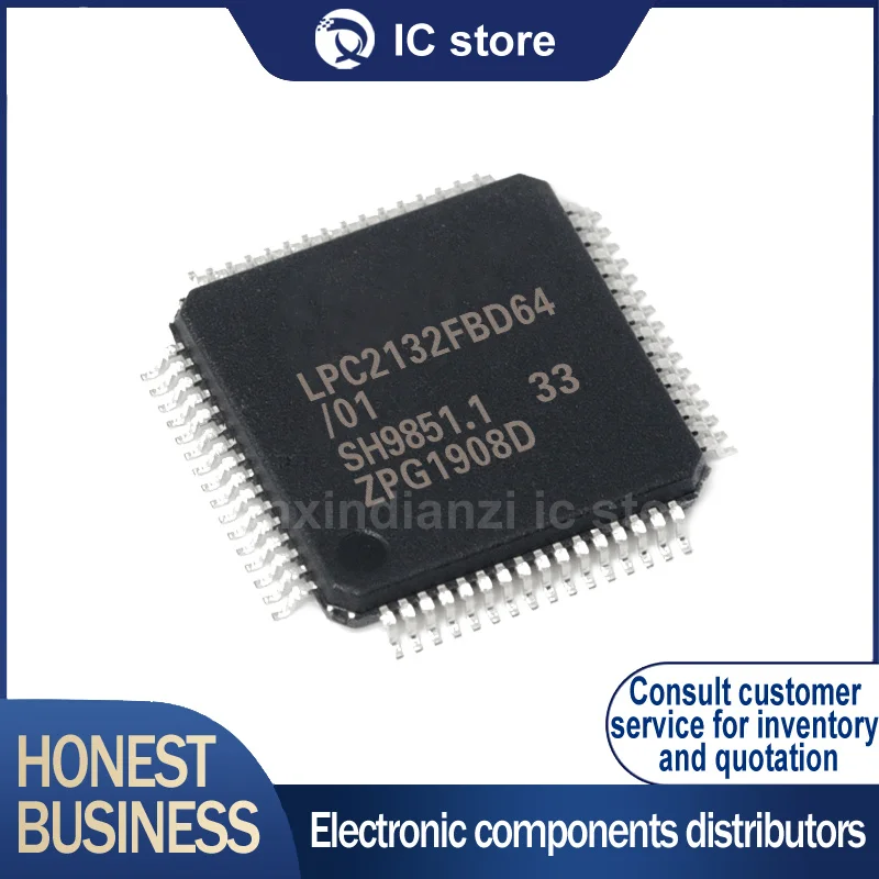 

Новый оригинальный микроконтроллер LPC2132FBD64, микроконтроллер LQFP64, чип MCU, точечный