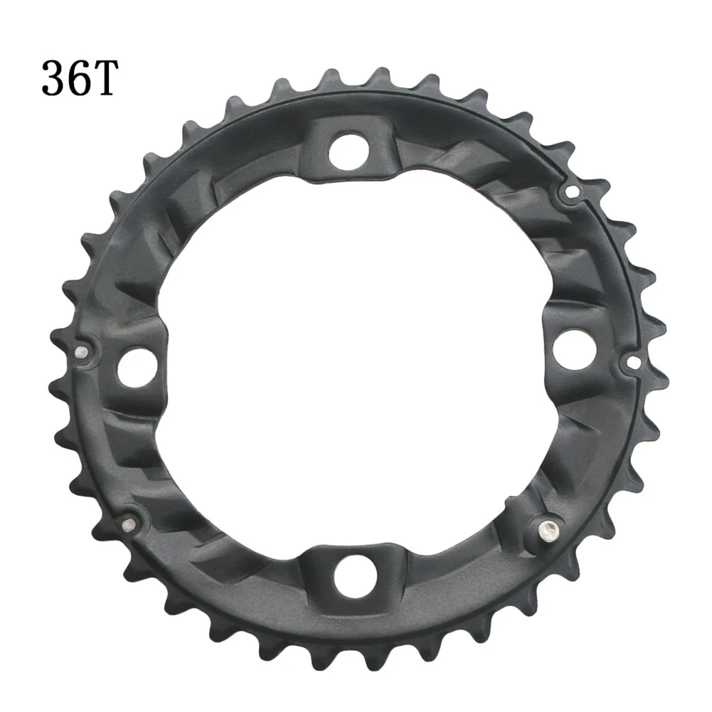 

36T Mountain Bike Crank Crankset Repair Parts Aluminum Alloy Narrow Tooth Durable Bicycle Single Tooth Chain Ring Repair Tool