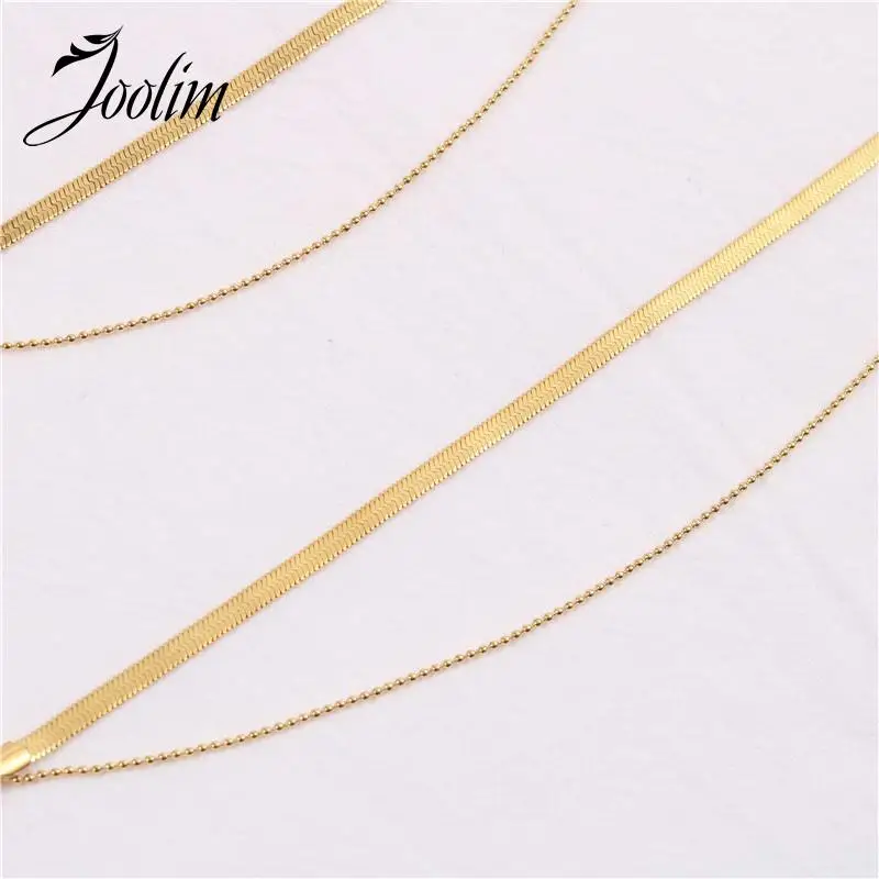 

Joolim Jewelry Wholesale No Fade&Waterproof High Quality Simple Personality Network Red Fashion Snakebone Bracelet for Women