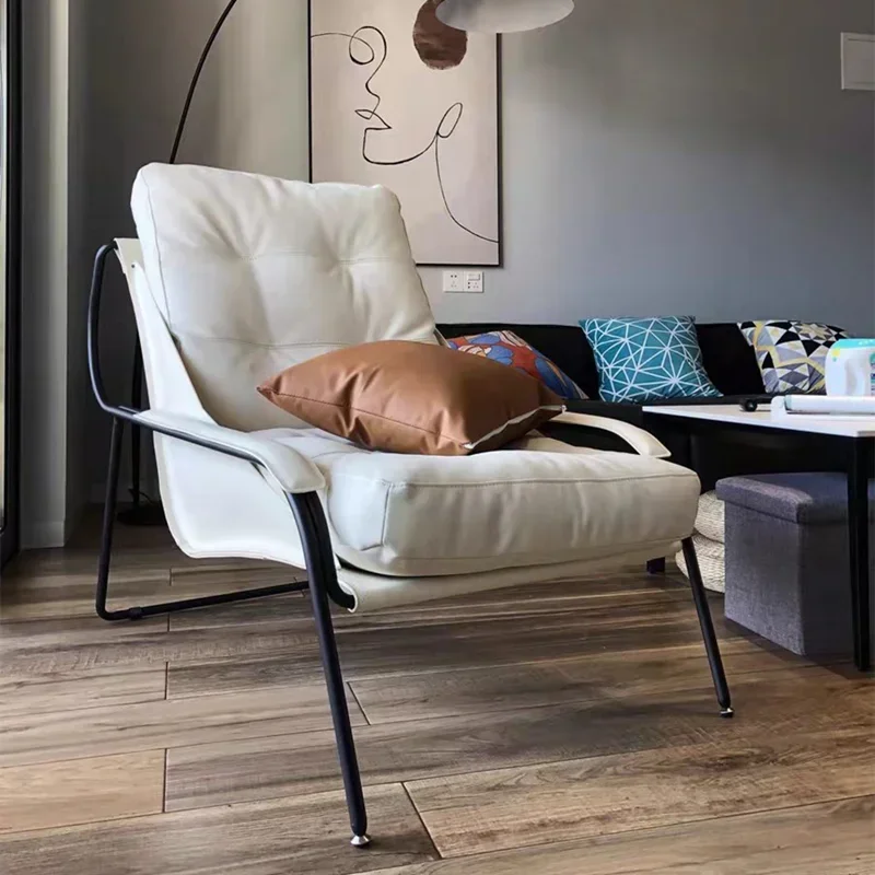 Скандинавский дизайнерский стул диван одиночный американский ретро-балкон