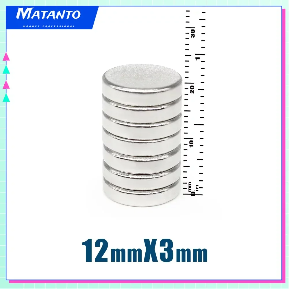 20/50/100 шт. неодимовые магниты 12x3 мм