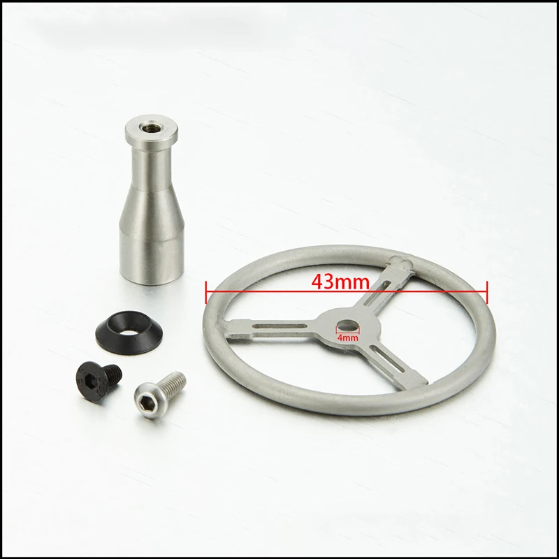 

Металл рулевого колеса для 1/10 TFL C1508 гусеничный шасси радиоуправляемая модель автомобиля на гусеничном ходу аксессуары запасные Запчасти ...