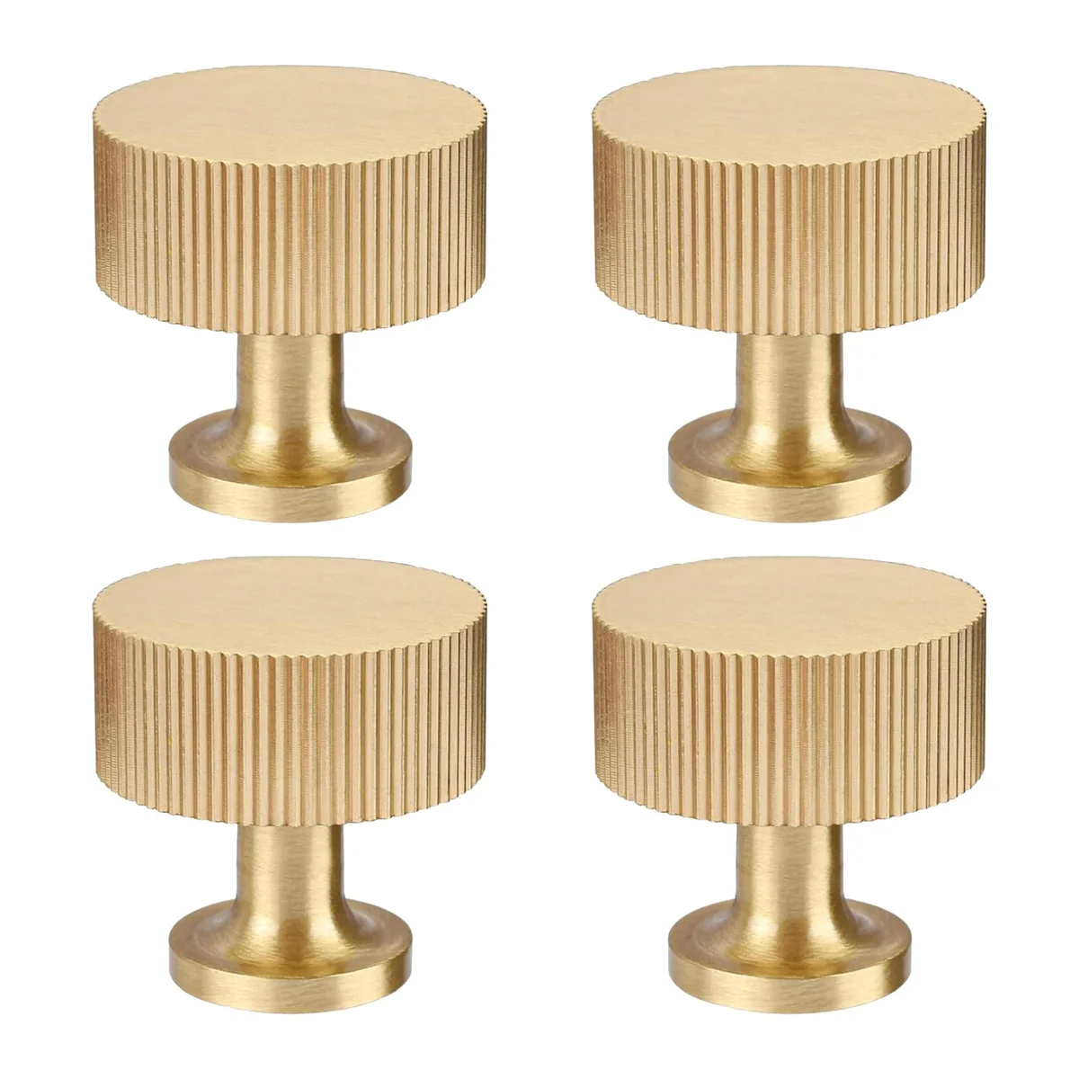 4 шт. латунные ручки для шкафа с эффектом потертости