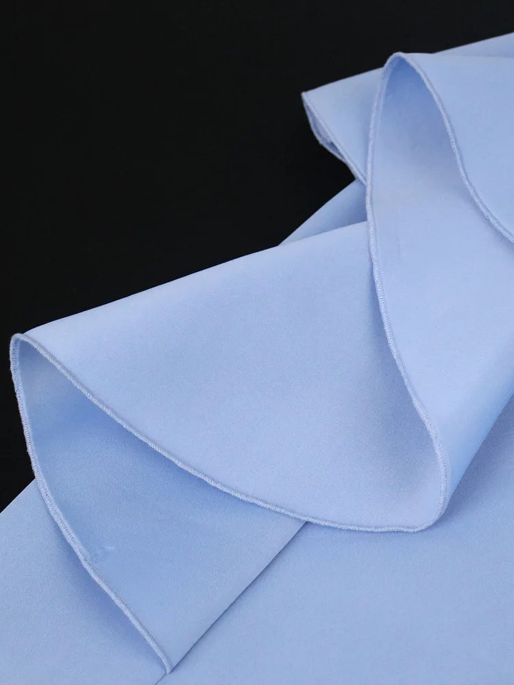 Plus Size Women Dreeses Square Neck Stud Beads Perspective Lantern Sleeve Dress Elegant Banquet Dress One-step Dress Partydress