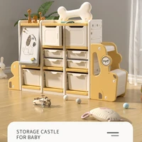 childrens toy storage rack storage cabinet baby classification cartoon floor to ceiling storage cabinet picture book rack