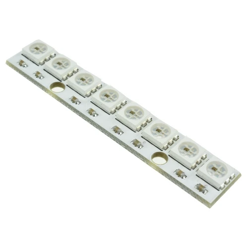 

WS2812 5050 RGB LED Lamp Panel Module DC5V 8Bit Built-in Full-Color Driver Color Light Module for Living Room Bedroom Decoration