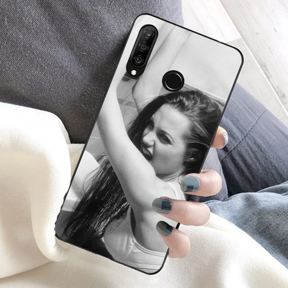 Чехол для телефона Movie Star Angelina Jolie Huawei Honor 10 lite 9 20 7A 9X 30 50 60 70 pro plus Мягкий силиконовый