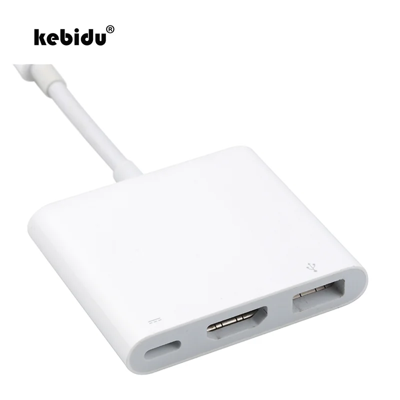 Kebidu USB 3.1 tipo C a HD USB 3.0 HUB USB-C adattatore multiporta Dongle Dock cavo per il nuovo Macbook Pro bianco all'ingrosso