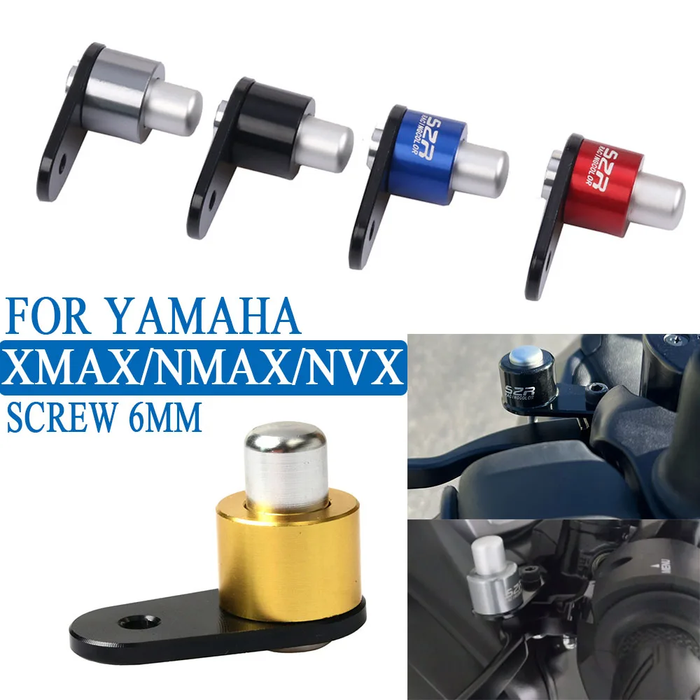 

For YAMAHA XMAX 300 400 250 NMAX NVX 125 155 Motorcycle Parking Brake Switch Ramp Slope Auxiliary Control Lock Stop 6mm