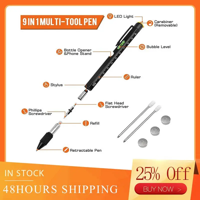 9 в 1 многофункциональная ручка, чулки, подарки на день отца, многофункциональный набор ручек, рождественские подарки для мужчин, у которых все есть, папа