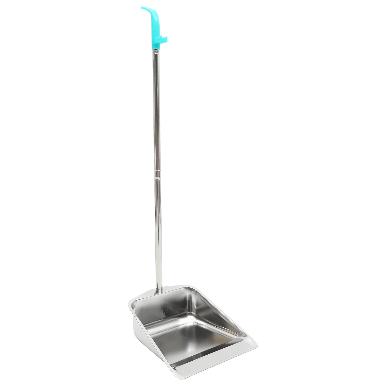

Dustpan Cleaning Pan Handle Metal Upright Long Stand Up Tool Garbage Household Sweeping Trash Standing Lobby Dustpans Home