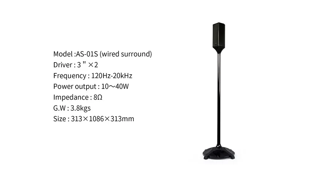 Dolby Atmos Drahtlose Heimkino-Musik-HiFi-System-Lautsprecher Surround-Sound-Heimkino Tragbare Lautsprecher mit hdm