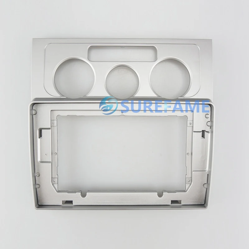 10 1 дюймовая Автомобильная панель Fascia ДЛЯ Vw Touran 2003-2006 EcoFuel Taxi 2007-2010 (Руководство A/C)