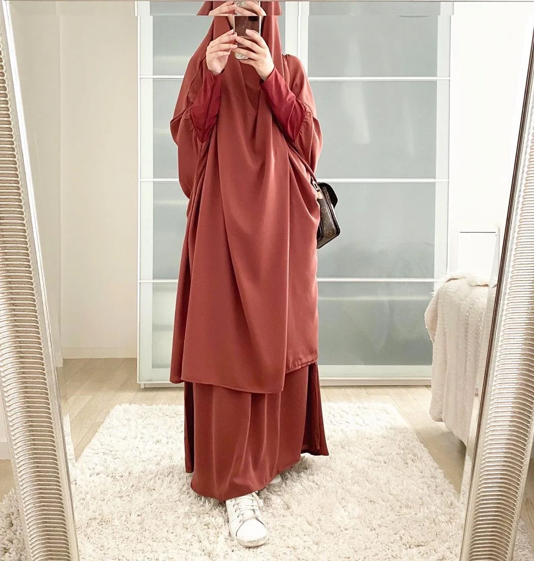 

2021 Islam Caftan Kaftan Robe Abayas for Women Dubai Abaya Turkey Muslim Hijab Dress Prayer Clothoes Khimar Jilbab Niqab