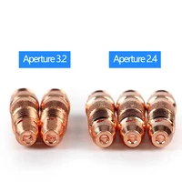 3pcslot argon arc welding accessories air guide element wp17 18 26 universal connector copper tig torch 2 4 3 2
