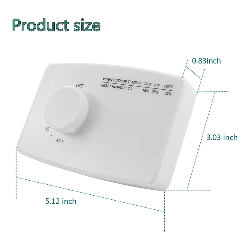 4655 Ручной цифровой контроль переключатель управления гигростатитом для