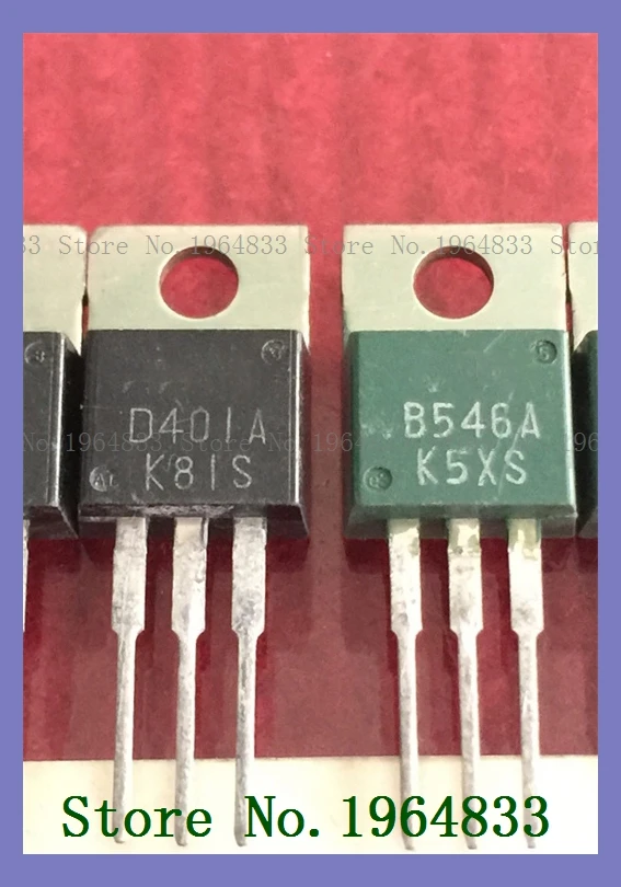 2 шт./партия = пара 2SB546A 2SD401A B546A D401A